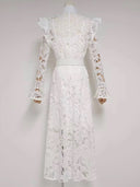 Heidi Patchwork Lace Dress