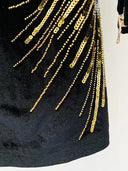 Bling Velvet Dress