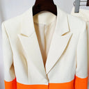 Farah Orange Two Pieces Set