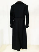 Meera Black Wool Coat
