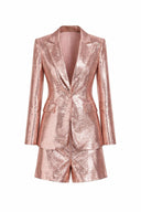 Larissa Sequin Two Pieces Set in Champagne