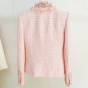 Tweed Blazer in pink