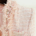 Tweed Blazer in pink