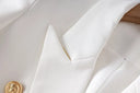 Two-Piece Skirt Set in white and black colors