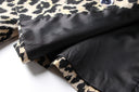 Double Breasted Leopard Trendy Blazer