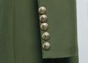 Jolie Blazer Dress in Army Green