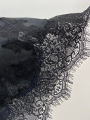 Noir Romance Lace Corset Mini Dress