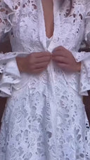 Heidi Patchwork Lace Dress
